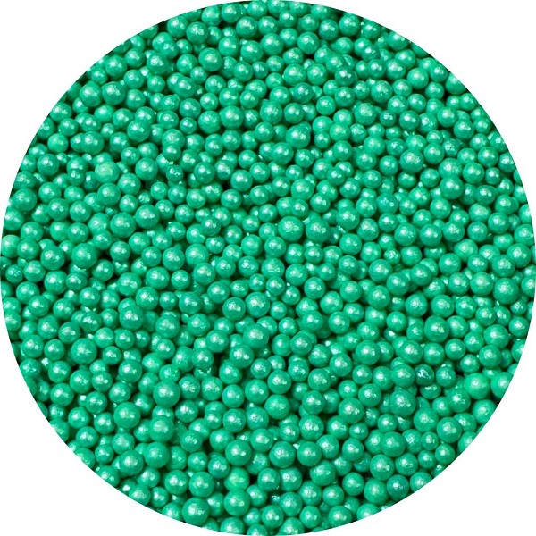 Mint Pearl Mini Beads (Nonpariel) 5 OZ