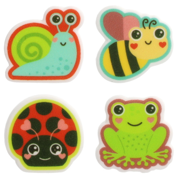 Critter Cuties Sweet Decor Edible Decorations 144 CT