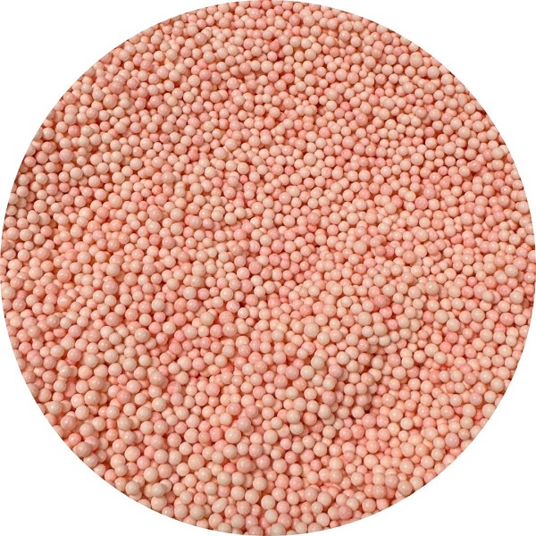 Peach Mini Beads (Nonpariel) 5 OZ