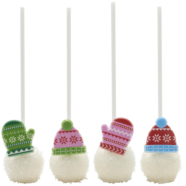 Winter Hat & Mittens Cupcake Rings 144 CT - Image 2