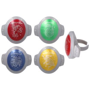 Harry Potter Hogwarts Houses Rings 144 CT