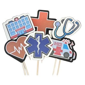EMT Cupcake Picks 12 CT