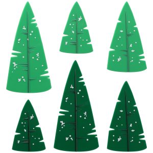 Winter Wonderland Trees Layon 12 CT