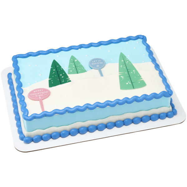 Winter Wonderland Trees Layon 12 CT - Image 3