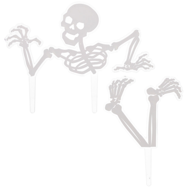 Spooky Skeleton Vertical Layons 12 CT