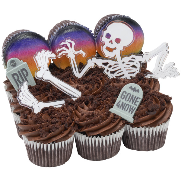 Spooky Skeleton Vertical Layons 12 CT - Image 3