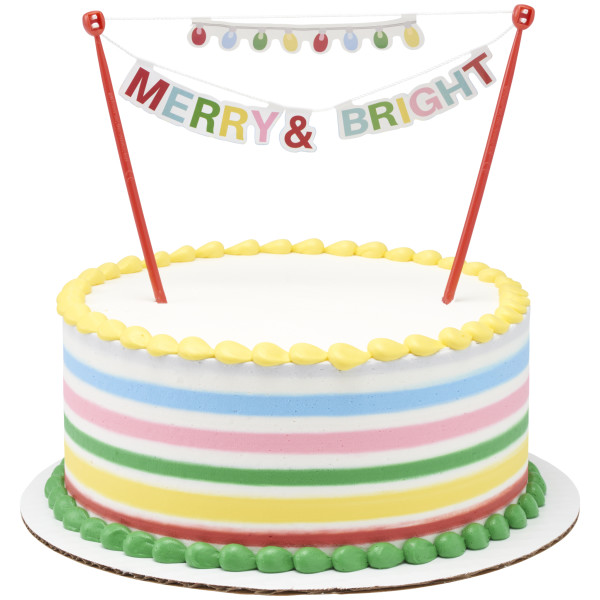 Merry & Bright Banner Layon 6 CT - Image 2