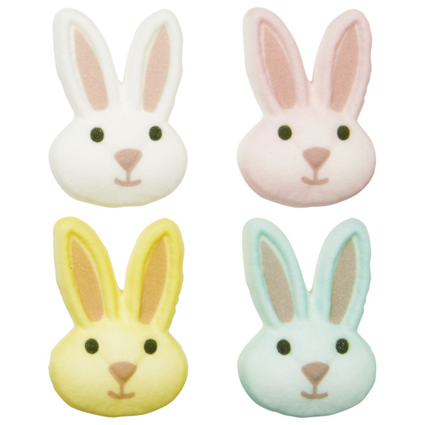 Bunny Head Assortment Dec-Ons 100 CT No Red 3