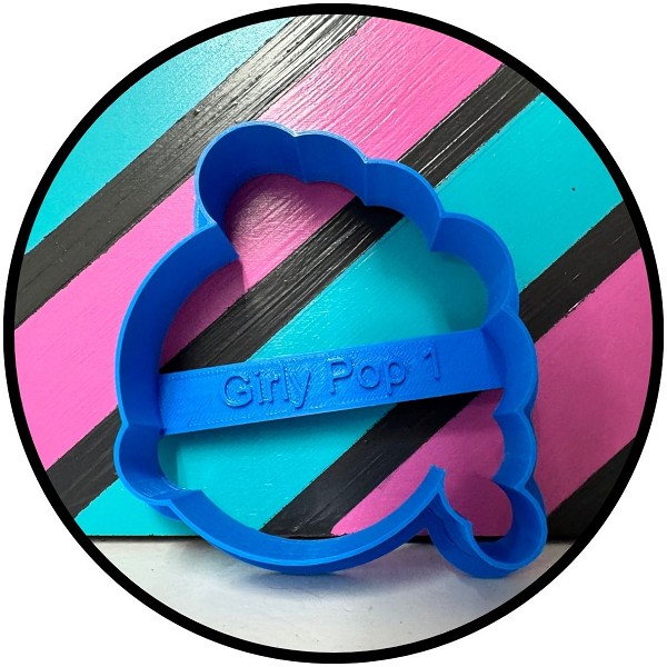 Girly Pop 1 Cookie Cutter