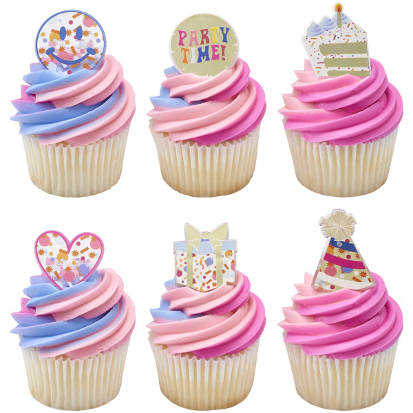 Packed Party Party Time Assortment Rings 144 CT - Image 3