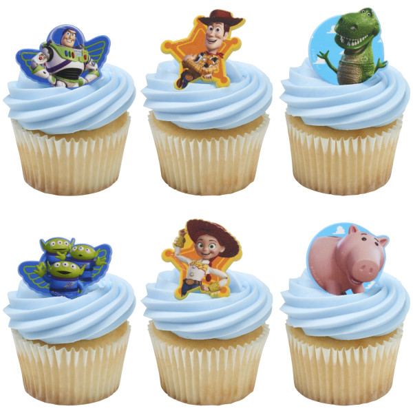 Disney and Pixar Toy Story Playful Pals Cupcake Rings 144 CT