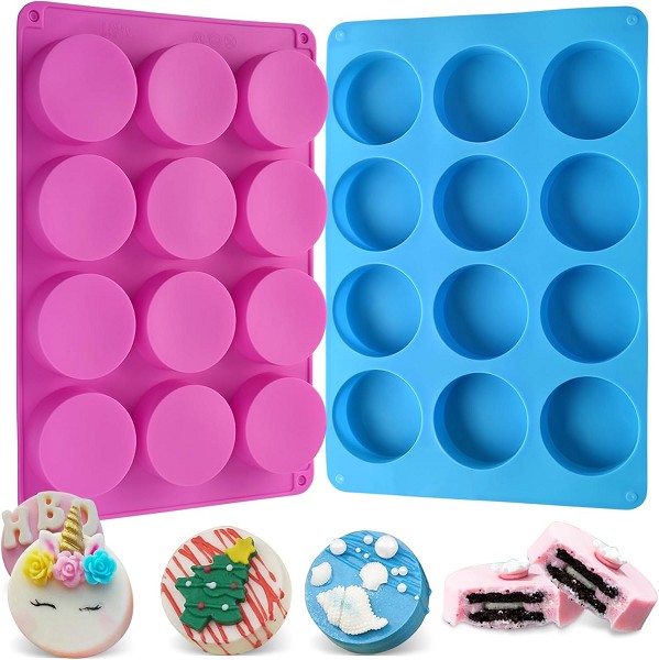 Oreo Silicone Mold 12 Cavities Each