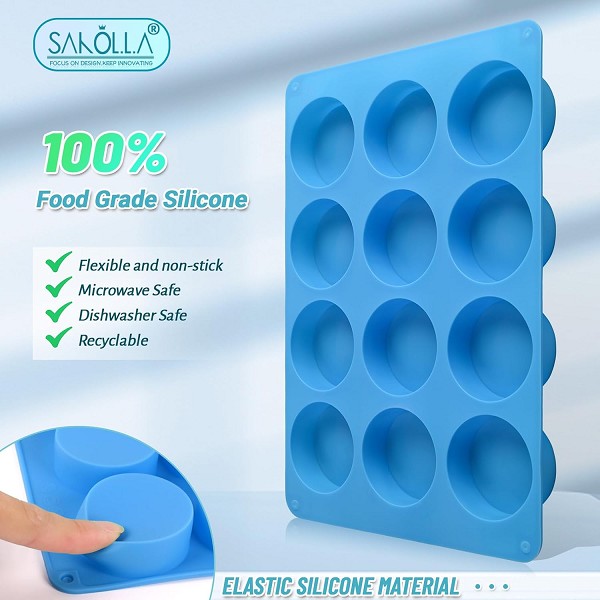 Oreo Silicone Mold 12 Cavities Each - Image 3