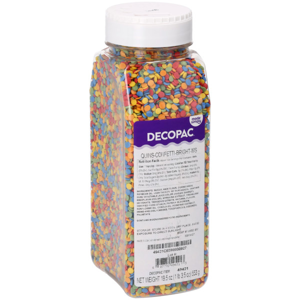 Bright Confetti Made Simply Quins 19.5 OZ