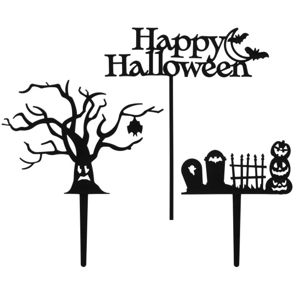 Spooky Tree & Graveyard Cake Kit EA - Image 2