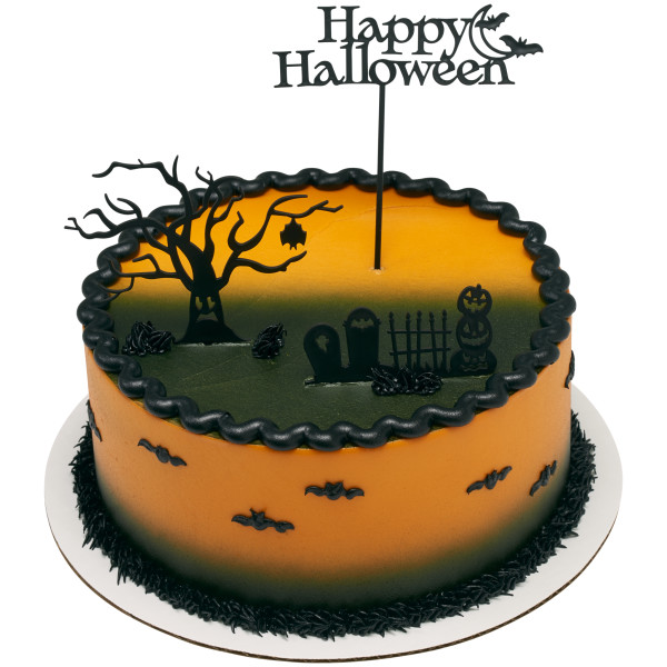 Spooky Tree & Graveyard Cake Kit EA - Image 3