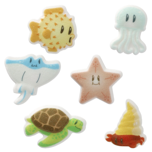 Sea Friends Assortment - Red 3 Free Dec-Ons 192 CT