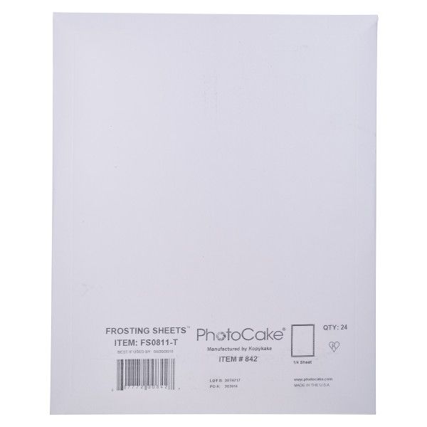 Decopac Print-ons 8 1/2" x 11" 24 CT