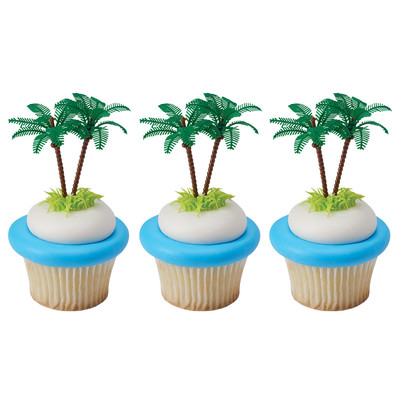 Twin Palm Tree DecoPic 144 CT