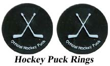 Hockey Puck Rings 1 1/2" 144 CT