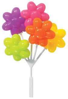 Balloon Flower Clusters 4 1/2" 36 CT