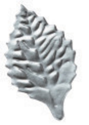 Silver Leaves 1 3/8" 144 CT