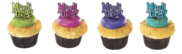 Mardi Gras DecoPics 144 CT