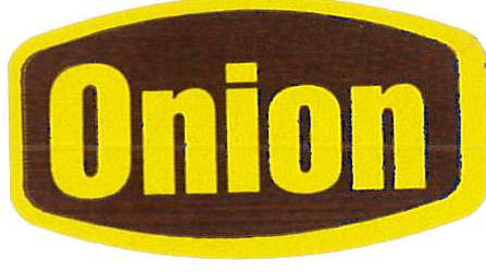 Onion Labels 500 CT