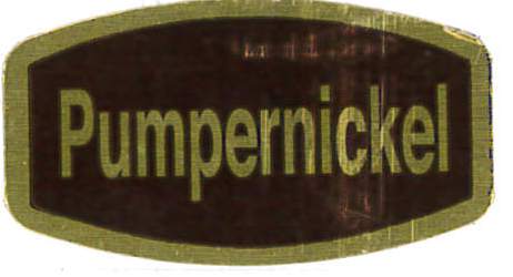 Pumpernickel Labels 500 CT