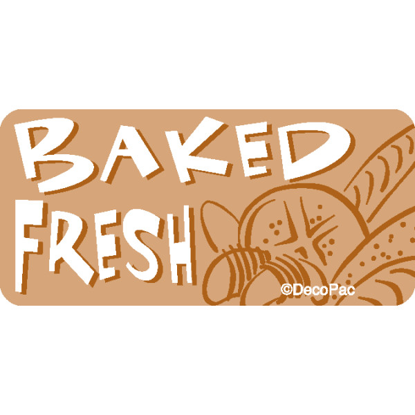 Baked Fresh Labels 500 CT