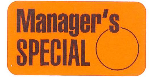 Managers Special Labels 500 CT