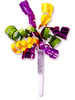 Ribbon Sm Neon 4 Colors Pick 48 CT