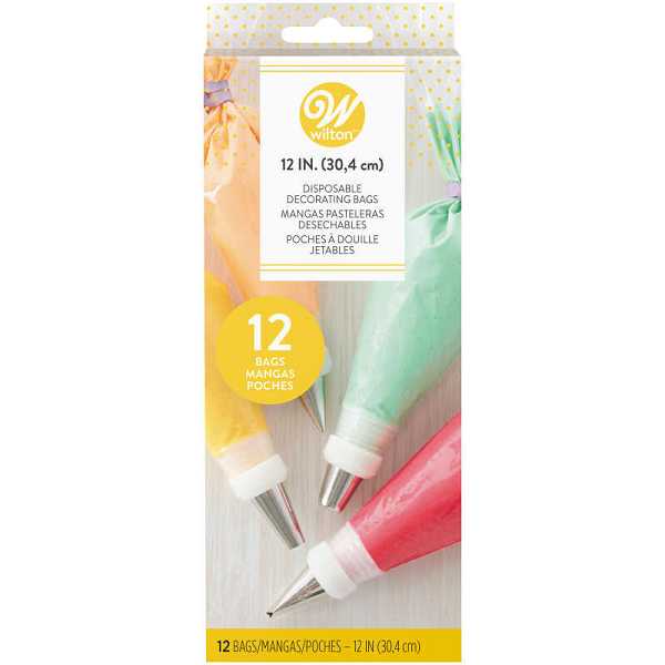 12" Disposable Bags 12 CT