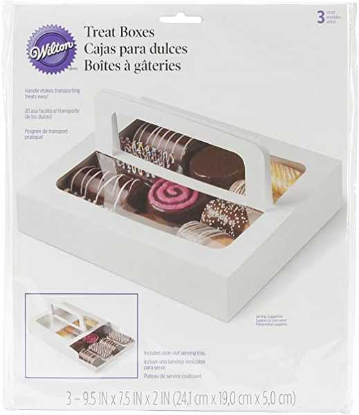 Treat Box With Handle 3 CT