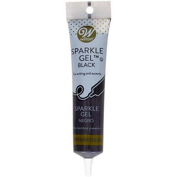 Sparkle Gel in Tube Black 3 1/2 OZ