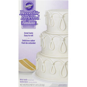 White Ready To Use Fondant 5 LB