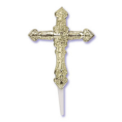 Gold Cross Pick 5" 36 CT