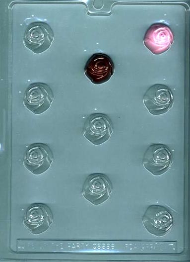 Rose Bon Bon Candy Mold 11 CAV