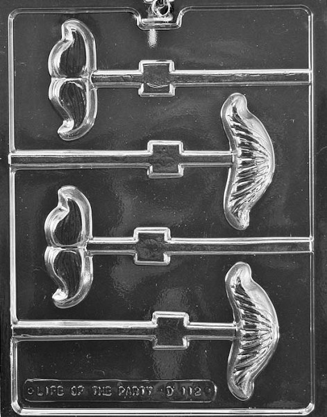 Mustache Assortment Lolly 4 CAV