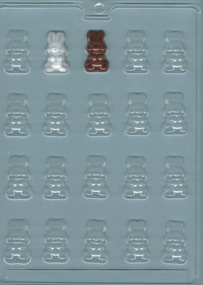 Bunnies Bite Size Candy Mold 20 CAV