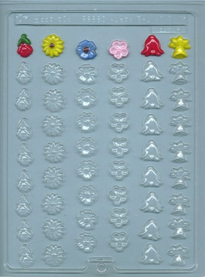 Flower Assorted (Sm) Mold 6 Style 54 CAV