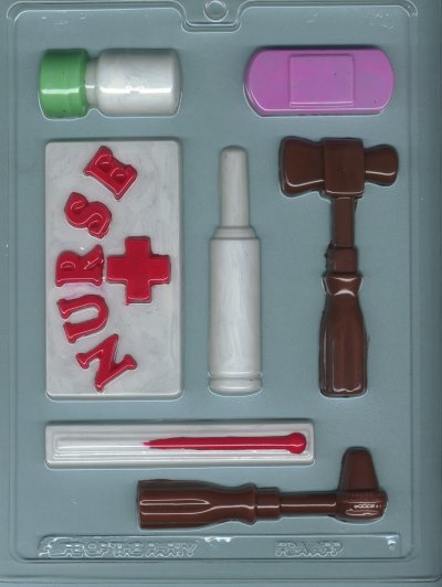 Nurse Set Candy Mold 7 CAV