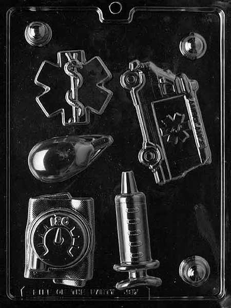 E.M.S. Set Candy Mold 8 CAV