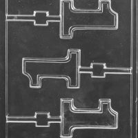 #1 Sucker Candy Mold 3 CAV