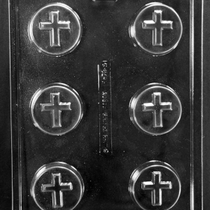 Cross Cookie Mold 6 CAV