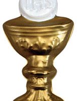 Host & Chalice Plaque 5 1/2" 72 CT