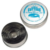 Round Cutter 11 PCS  .75"- 3.6" Set