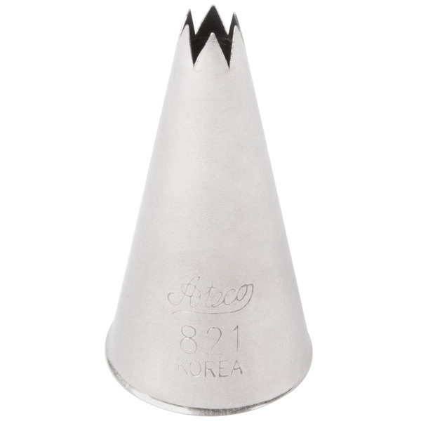 #1S=821 Open Star Pastry Tube