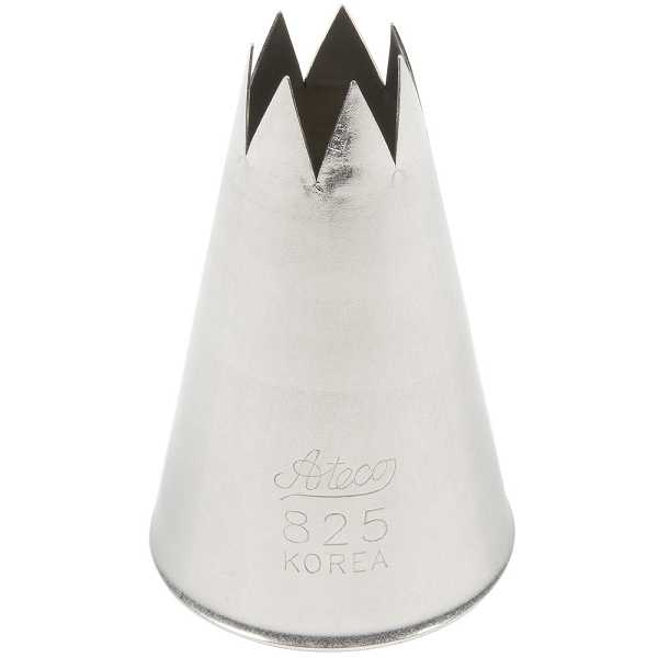#5S=825 Open Star Pastry Tube