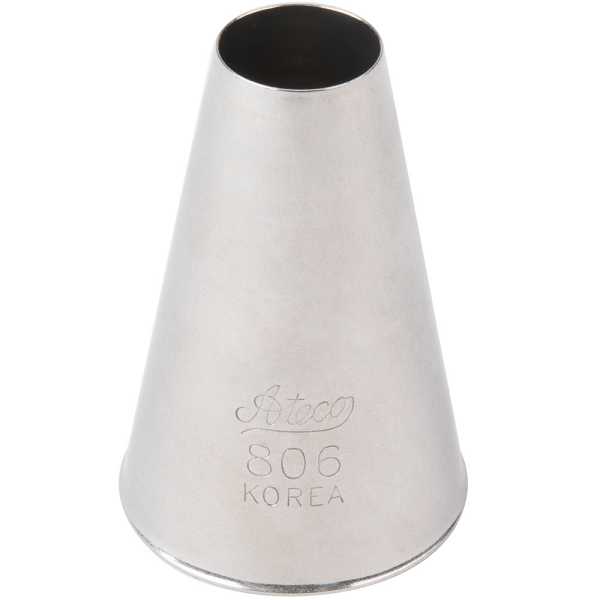 #6P=806 Plain Round Pastry Tube